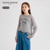 Teenie Weenie Kids' Girls' Lightweight Long-Sleeve Knitted Cardigan
