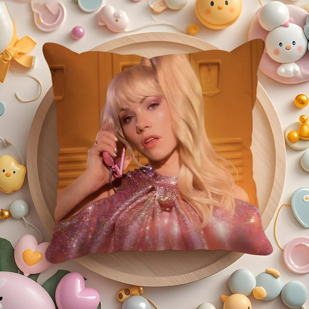 Carly Rae Singer J-Jepsen Cushion Cover Home & Car Multi-Scene Pillow Cover - Reversible, Soft & Durable for Daily Use