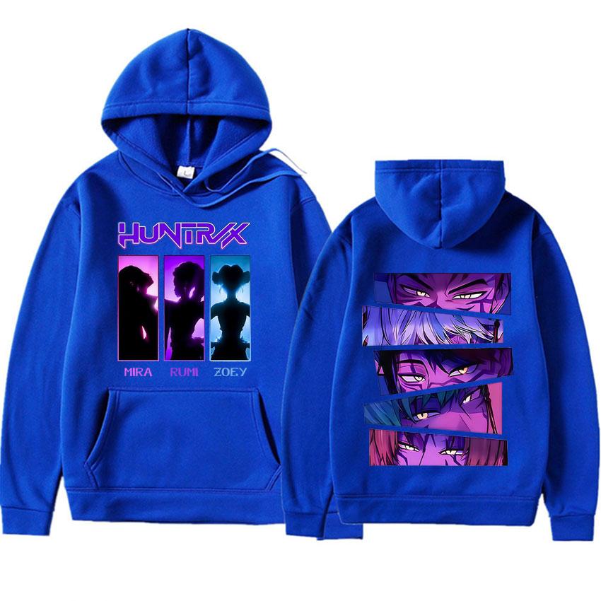 Kreslená mikina Lovci démonů K-pop Gotická grafika Mikina Pánská Dámská Ležérní oblečení Módní Mikina s kapucí Streetwear
