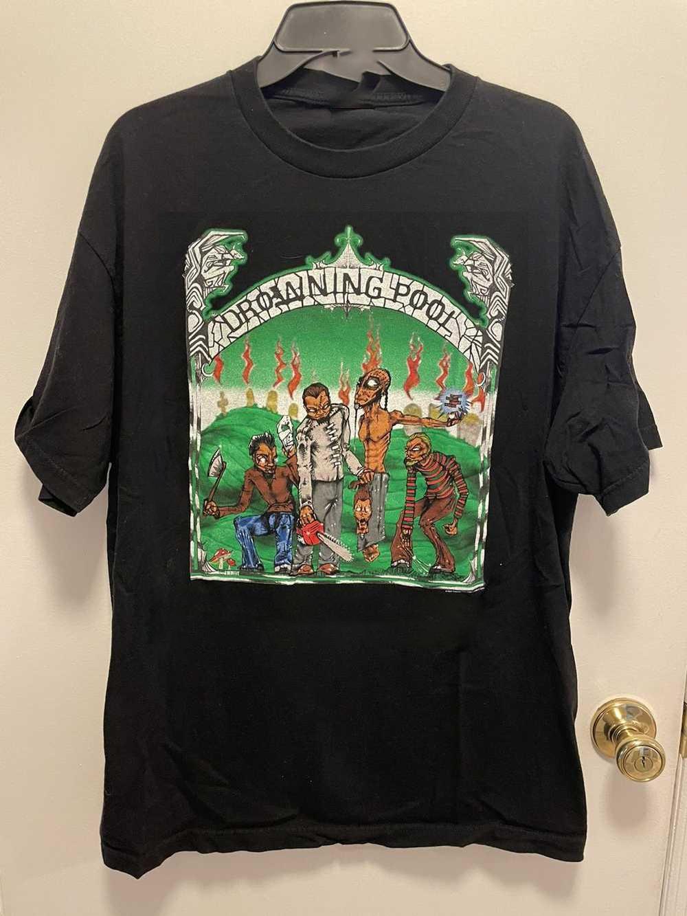 Drowning Pool Band Concert Cotton Unisex T-Shirt All Size SB309 XL