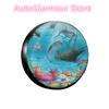 14" 15" 16" 17" Inch Polyester Leather Spare Wheel Tire Cover Protector Case Bag Pouch Waterproof for Cars Accessories