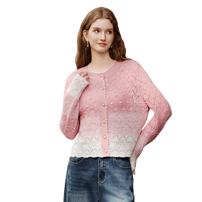 Women s Ombre Knit Cardigan S