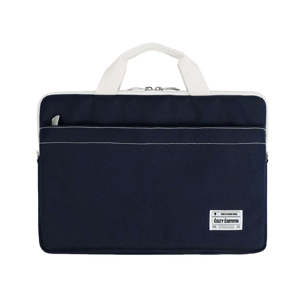 Cozycomma Customizable Laptop Pouch Navy (3 Sizes)
