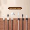 6pcs Magnetic Cable Organizer Holder Desktop Hidden Cord Clips Reusable Wire Storage Gadgets for Home Office Cables Management