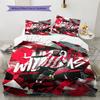 Bilbao  Pattern Bedding Quilt Set Quilt Cover Pillowcase Home Decoration Birthday Gift (1 * Duvet Cover + 2 * Pillowcase, Without Core)