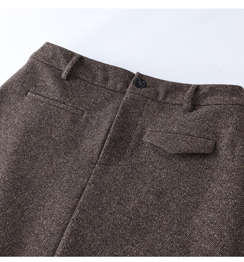 Stilvoller Midi-Rock mit hohem Bund für Damen - Herbst/Winter 2025, Hüftbedeckend, Über dem Knie, Perfekt für Büro und Pendeln.