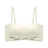 Traceless tube top, no steel ring to gather, one-word shoulder, no shoulder strap, removable non-slip sagging underwear, women's bra, beautiful back.
