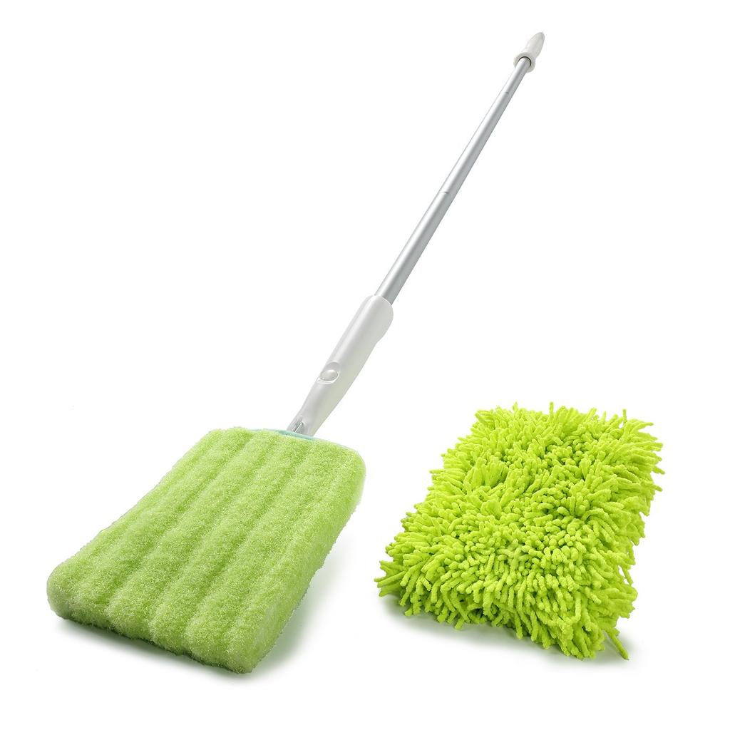 Sanko Mop Burete de Baie cu Mâner Spălare și Ștergere Curățător Lung Surpriză Verde Proaspăt BF-59