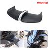 Pair Matte Black Motorcycle Winglet Spoiler Wing Side Fairing Spoiler Decor Trim