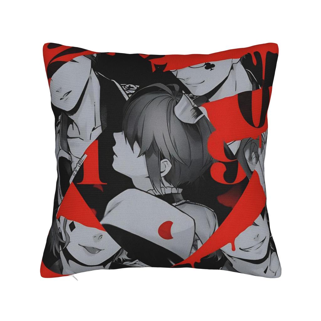 Printed Twisted Wonderland Idia Shroud Pillowcase Cushion Cover Decoration Ignihyde Game Pillow Case Cover Home Drop Shipping