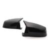 For BMW 5 6 7 Series E60 E61 E63 E64 F01 F02-F04 F06 F07 F10 F11 F12 F13 Carbon Fiber Black Side Wing Rearview Mirror Cover Cap