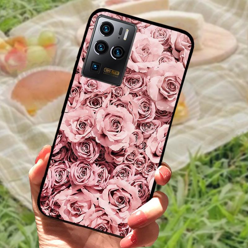 Für ZTE Axon 30 Ultra 5G Stoßfeste Silikon-Weich-TPU-Handyhülle Für ZTE Axon 30 Ultra Mode Cartoon Schutzhüllen Cover