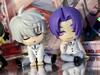 4pcs blue lock  anime figure isagi yoichi bachira best shoulder to shoulder sleep q-version kawaii model statue boy toy present