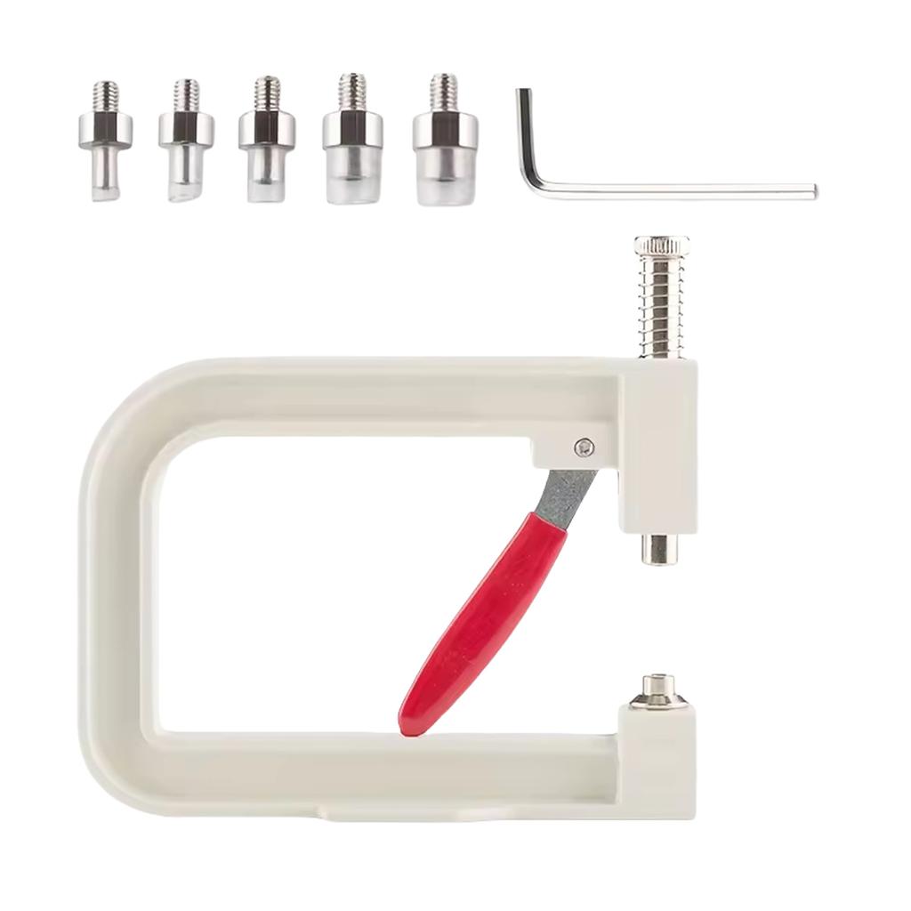 Handheld Automatic Beading Device Efficient Jewelry Crafting Tool Alloy Beading Machine for Jewelry Crafting Enthusiasts