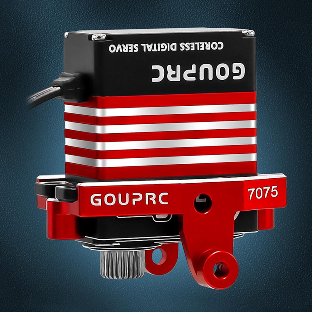 9KG RC Digital Micro Servo with Servo Mount Bracket and Arm Coreless Motor Servo for TRX4M Servo 1/18 RC Car Upgrade Parts