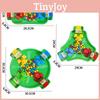 Frog Eating Beans Family Interactive Desk Game With Plastic Material For Kids And Teens