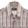 Levi's 70s Vintage Check Pattern Long Sleeve Shirt Brown Men's Used