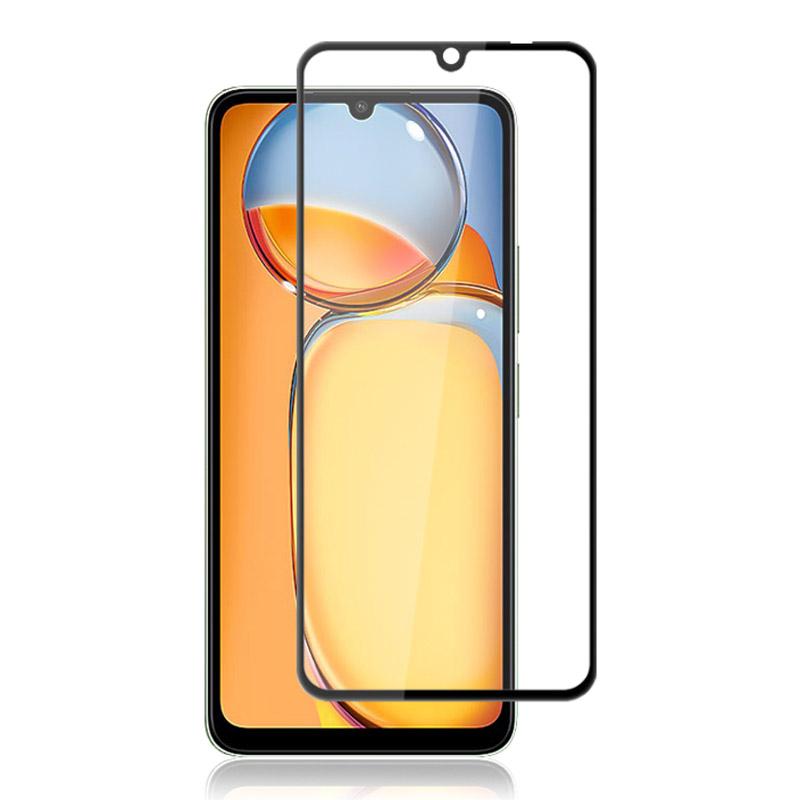 

AMORUS For Xiaomi Redmi 13C 4G/Redmi 13C 5G/Poco C65 4G Screen Protector HD Clear Silk Printing Film Black