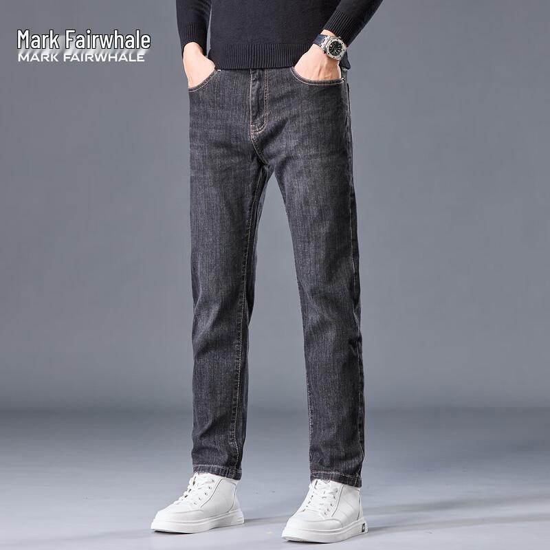 

Мужские джинсы прямого кроя Mark Fairwhale с эффектом стирки 38