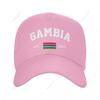 Baseball Cap Gambia EST Independence Day Wild Sun Shade Peaked Adjustable Outdoor Caps