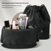 New Large-Capacity Drawstring Makeup and Toiletry Travel Bag with Compartments