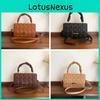 Pu Crossbody Bag For Women Small Square Design With Stitching For Daily Casual Use