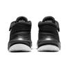 Nike Team Hustle D10 FlyEase GS Black Metallic Silver Kids Sneakers Volt White DD7303-004