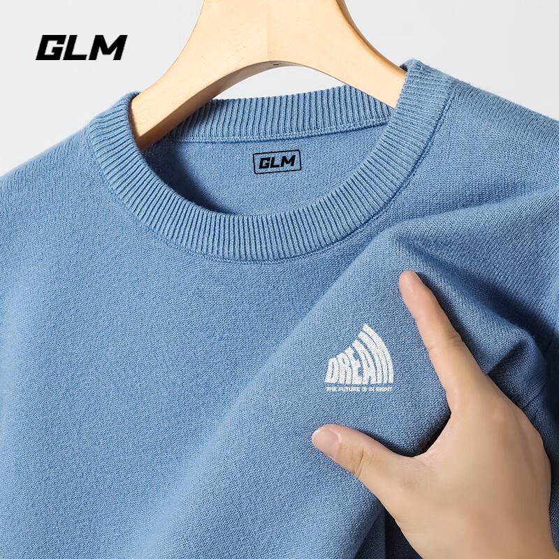 

GLM Men s Round Neck Knit Sweater XL