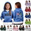 Dětská mikina Dívčí Chlapecká s dlouhým rukávem Lehká Neformální Mikina Volná Pohodlná Mikina