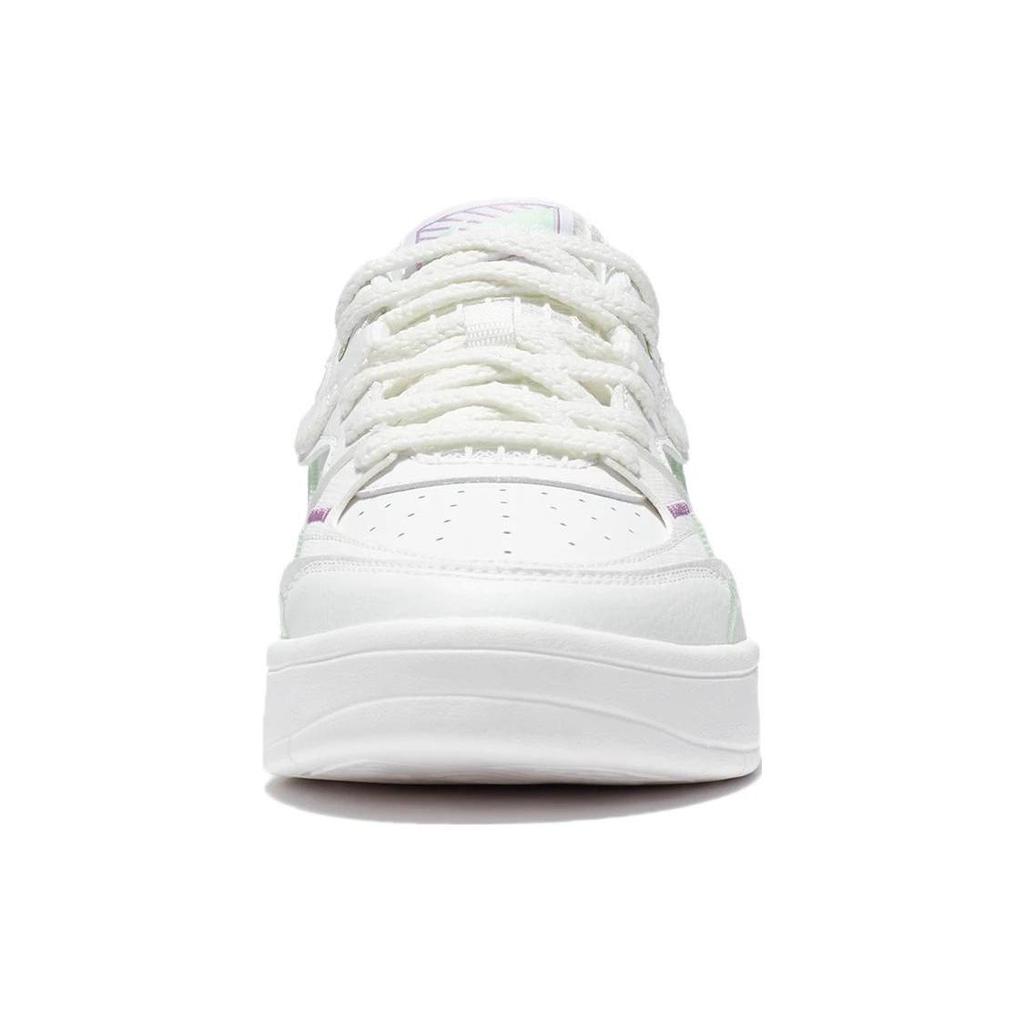 Li Ning Xun Star Xuan Star Textile, Synthetic Leather Cushioning, Wear Resistant Low top Skateboard Shoes Women's AGCS086-3