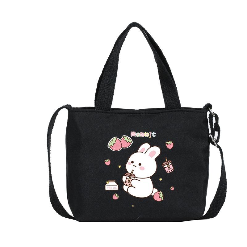 Fun And Colorful Animal Print Snack Bag For Children Featuring Rabbit Design