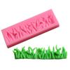 3D Gräs tvålform Fondant Tårta Dekoration Form Silikon DIY Bakverktyg