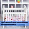 Realistic Crib Model Wood Crib Dollhouses Realistic Mini Size Collection Toy