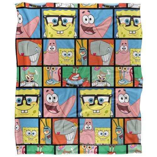 SpongeBob SquarePants Tile Print Blanket