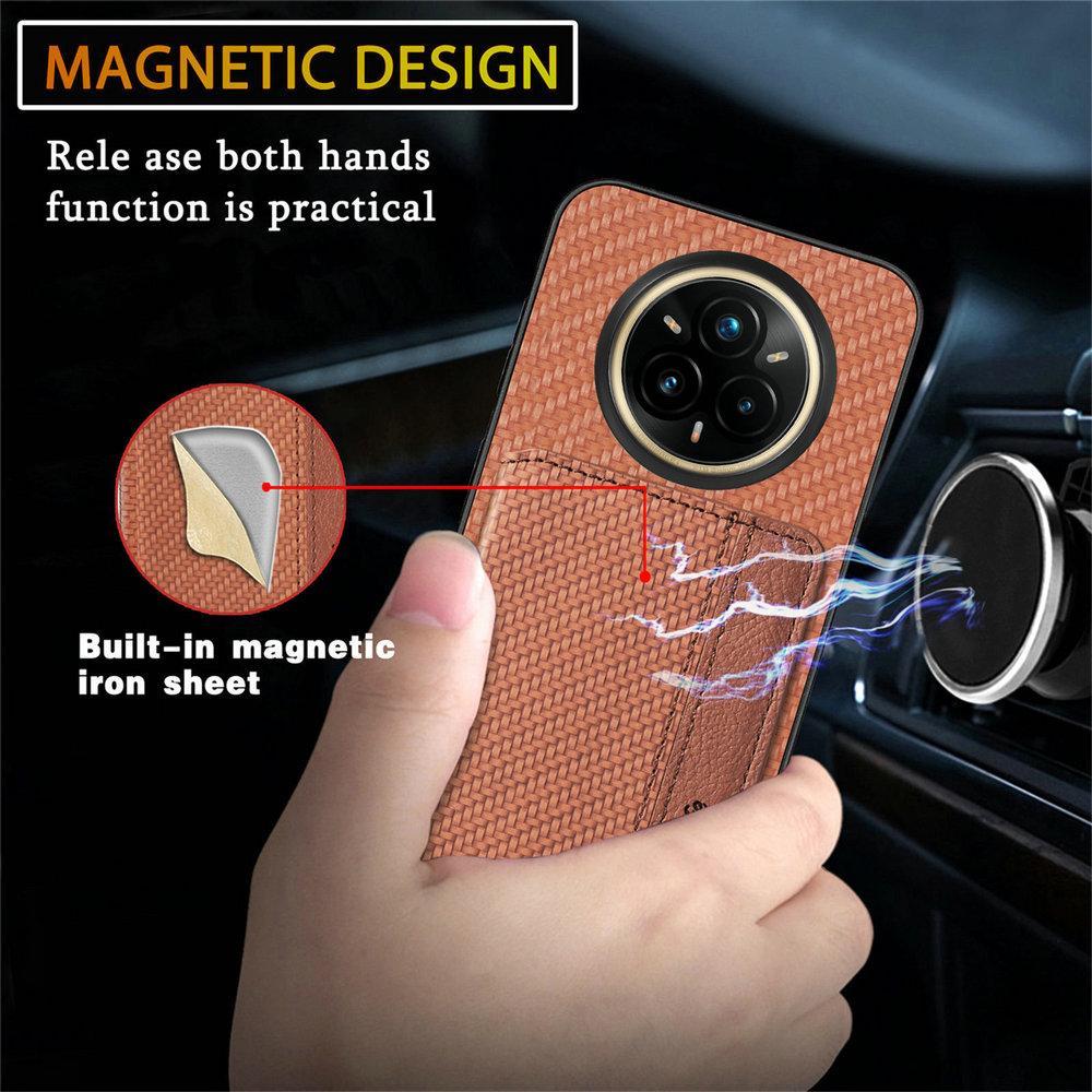 Realme14 Pro Plus 5G Leather Card Case Magnetic Wallet Holder Phone Capa for OPPO Realme 14 Pro Plus Case Realme14 14X RFID Etui