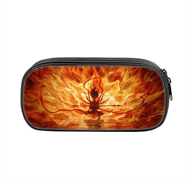 Nezha Birth Of The Demon Child Pencil Case For Kids Compact Storage With Cartoon Design