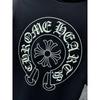 8702 CHROME HEARTS Summer New High Quality Cotton Round Neck Loose Large Size Men's and Women's T-shirt Couple T-shirt