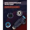 Fuel Injectors Compatible with Ford Explorer 2002-2003,Ranger 2001 2002 2003,for Mazda B4000 2002 2003 2004,for Mercury Mountaineer 2002, V6 4.0L,