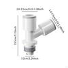 Washing Machine Drain Connector Hose Coupler for Floor and Kitchen Sink