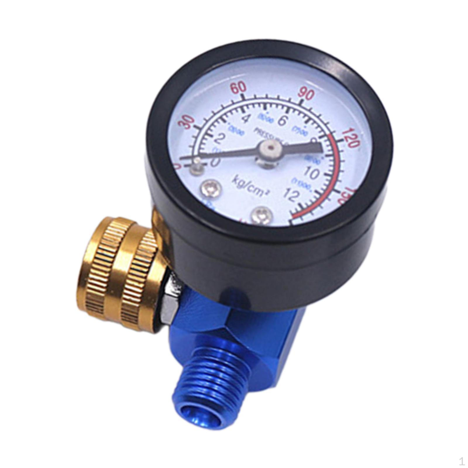 

Air Pressure Controller Pneumatic Accessories G1/4 Lacquer Painting Tool Regulator Gold Knob