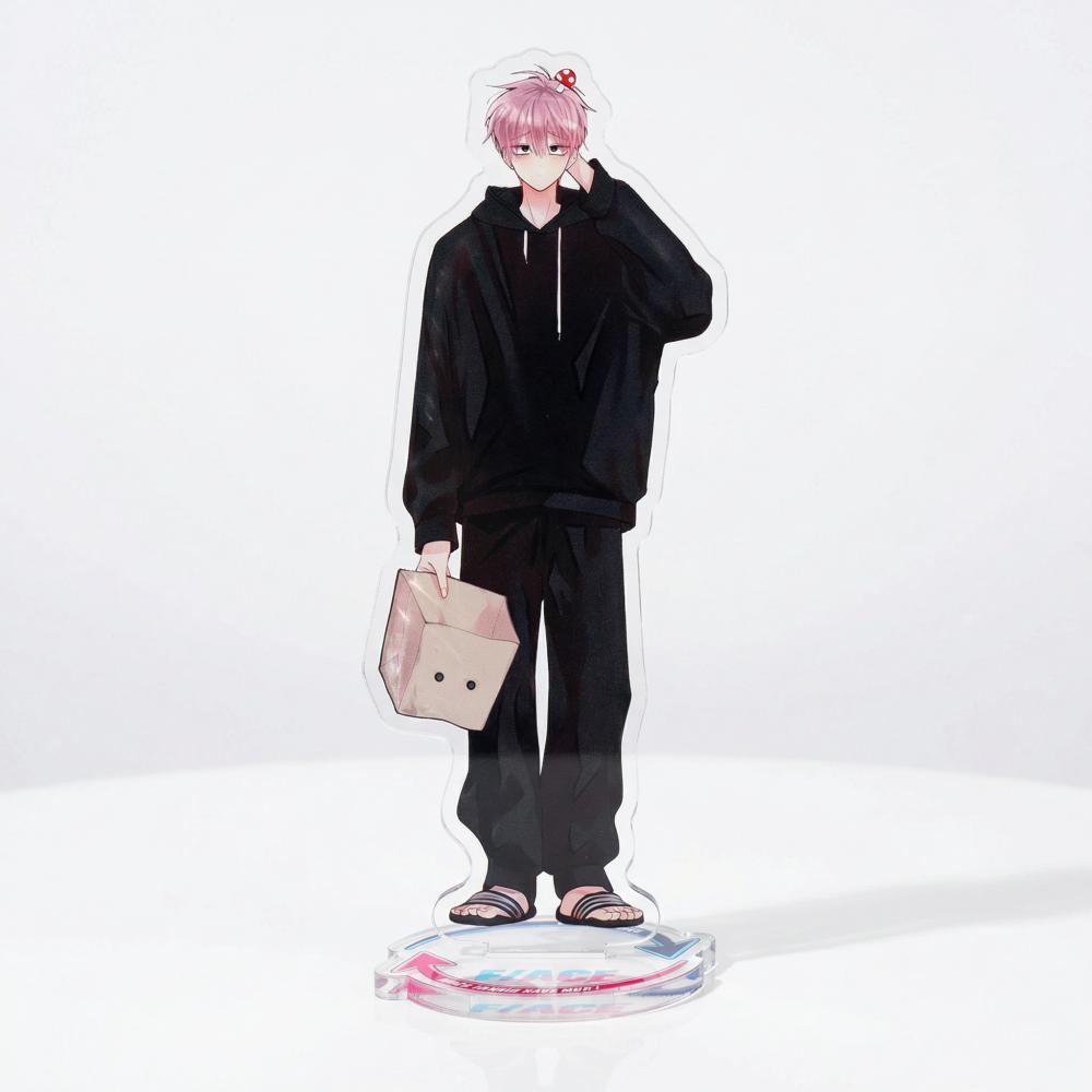 Anime Tamon's B-Side Acrylic Standee Keychain Pendant Car Keychain F/ACE Tamon Transparent Desk Decor Bag Charm Gift for Fans