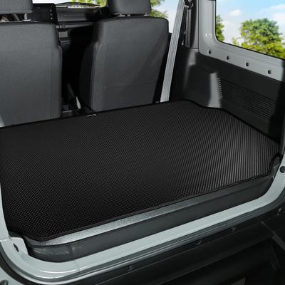 KYG Luggage Mat for the New Jimny Sierra Black [JB64W]/Jimny [JB74W] - Scratch-Resistant, Waterproof, Stain-Resistant, Non-Slip,