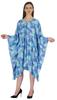 Moomaya Printed Short Turkish Kaftan For Women's Sexy Kaftan Evening Gown Beachwear