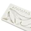 DIY Handmade Silicone Fondant Mold Whale Wave Shape Chocolate Sugar Craft Paste Mold DIY Candle Resin Crafts Durable