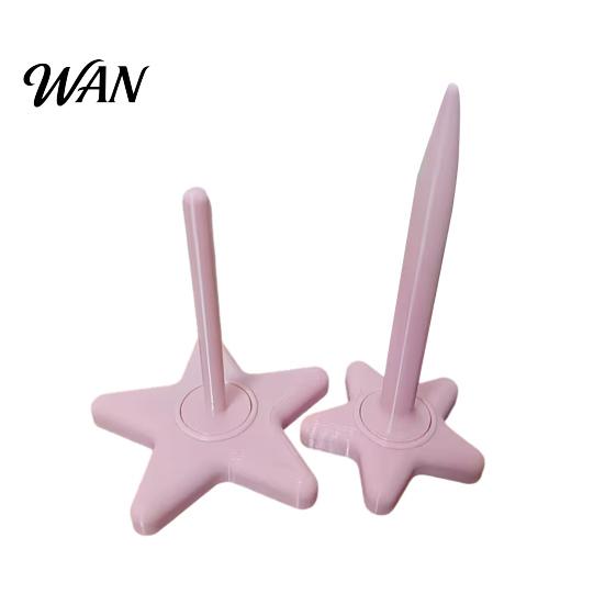 Universal Yarn Spinner 3D Printed Smooth Rotating Holder Cute Star Tangle-Free for Crocheting Knitting Lovers Accessory