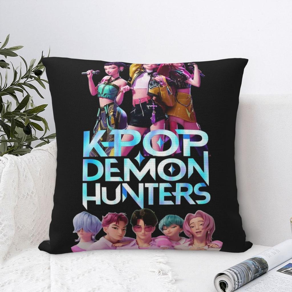 Huntrix Saja Jungen Kissenbezüge Merch Kissenbezug Huntrix - Kpop Dämonenjäger Kissenbezüge Autodekorationen Reißverschluss Mehrgröße