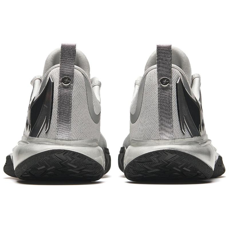 Anta GH5 Hayward 5 Silver Bullet Men Low Top Basketball Shoes Silver Black 112431115-6