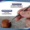 12-Piece Stainless Steel Wax Carvers Set, Wax & Clay Sculpting Tools, Double Ended Carving Kit for Modeling, Sculpting and Shaping