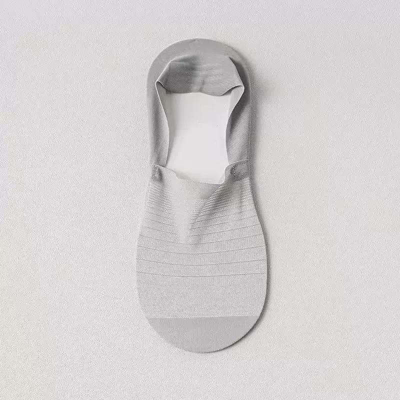 Summer Mesh Breathable Low Cut Socks Silicone Non-slip Invisible No Show Socks Casual Solid Color Ice Silk Sock