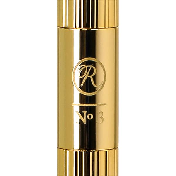 ROMEO No. 3 Ballpoint Pen ES (Vertical Line) (Gold)